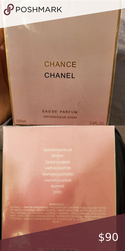 chance by chanel ingredients